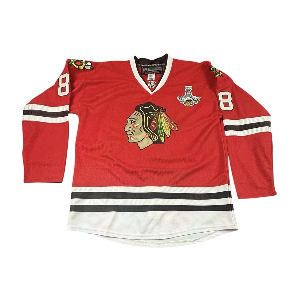 REEBOK NHL Hockey Jersey Unisex 54‎ Chicago Blackhawks Red Kane 88 2015 Patch
